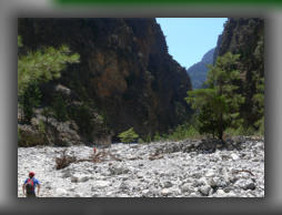 in der Samaria - Schlucht