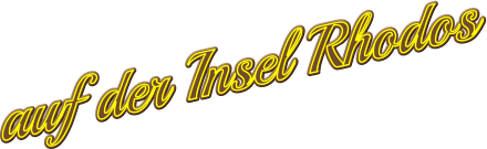 auf der Insel Rhodos